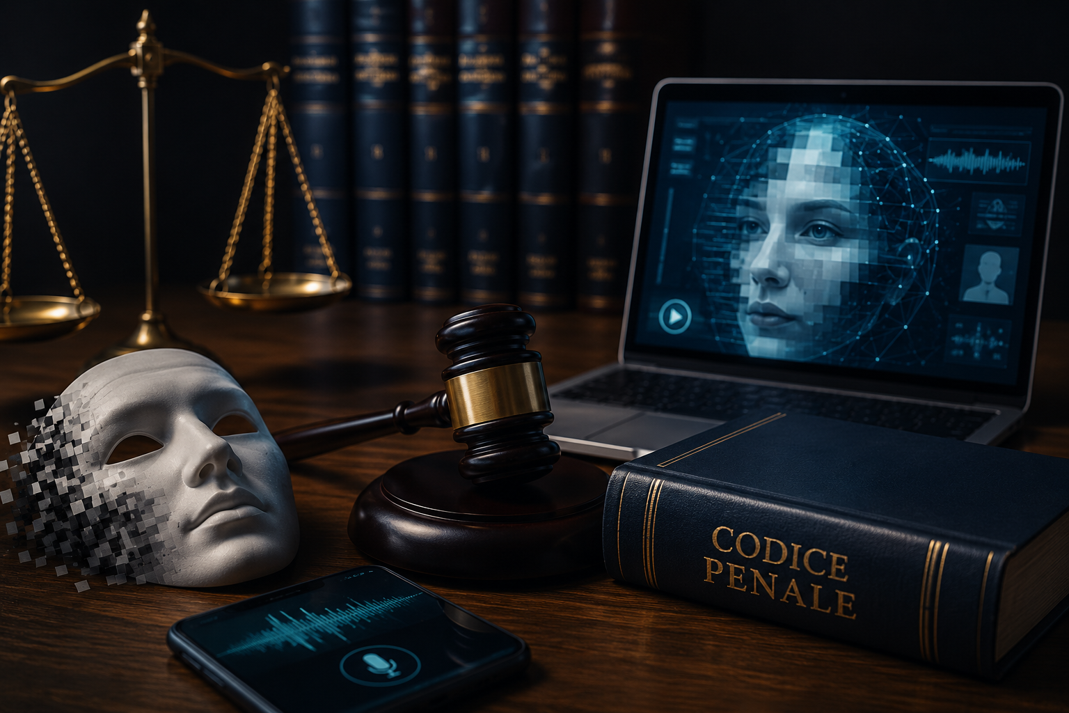 Intelligenza artificiale e contenuti falsificati: il nuovo art. 612-quater c.p. Intelligenza artificiale e diffusione illecita di immagini video o voci falsificati secondo l’articolo 612-quater del codice penale