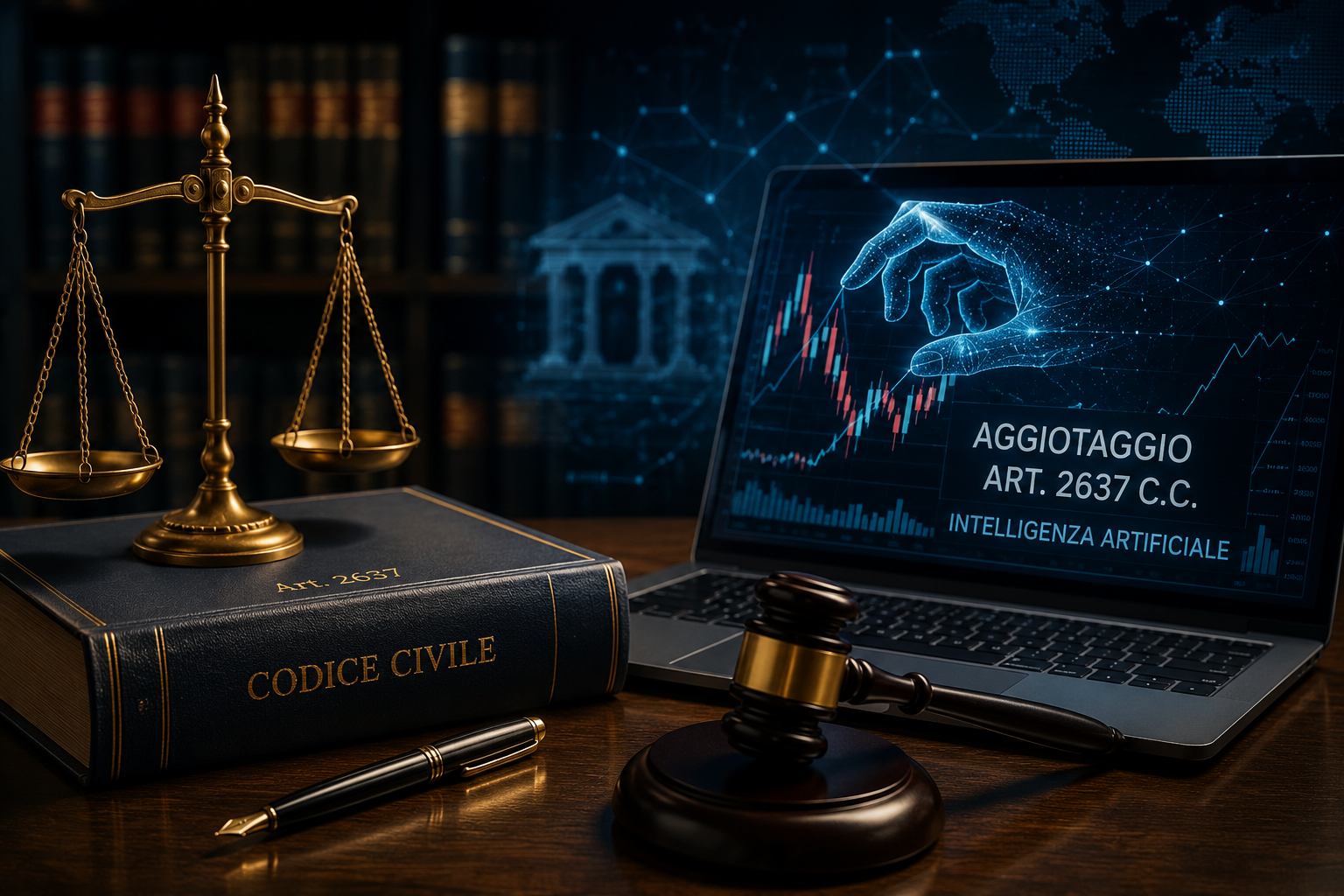 Intelligenza artificiale e aggiotaggio: l’aggravante dell’art. 2637 c.c. Intelligenza artificiale e aggiotaggio con riferimento all’articolo 2637 del codice civile